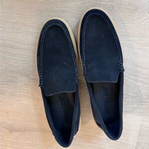 Blue Suede Nordstrom loafers